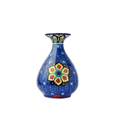Ceramic Floral Surahi Vase (MC-II)
