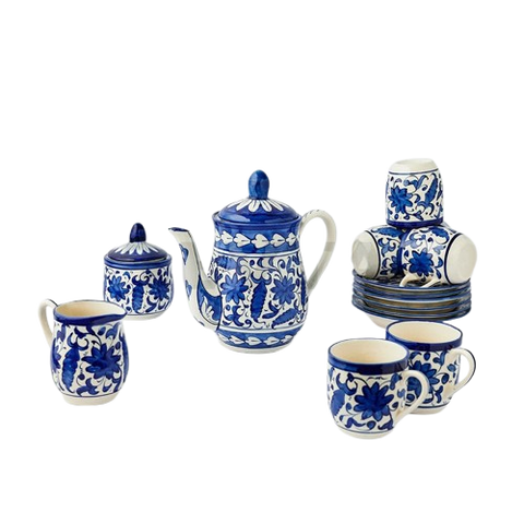 Ceramic Floral Tea Set 2