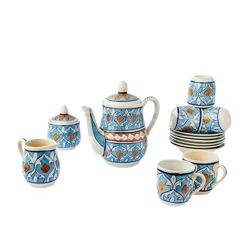Ceramic Floral Tea Set 3