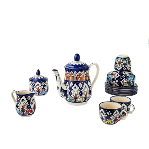 Ceramic Floral Tea Set (MC-1)