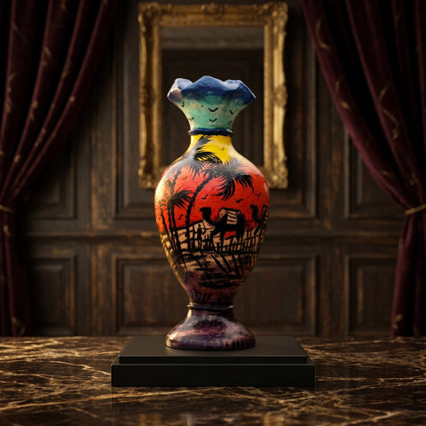 Sunset Desert Scene Table Lamp – Luxury Decorative Lamp