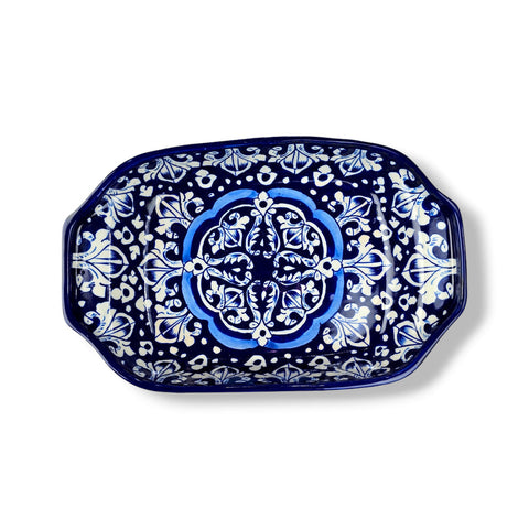 Blue Celico Serving Dish