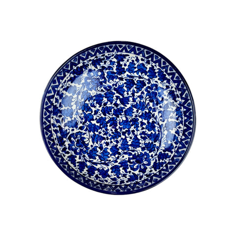 Serina Blue Large Bowl