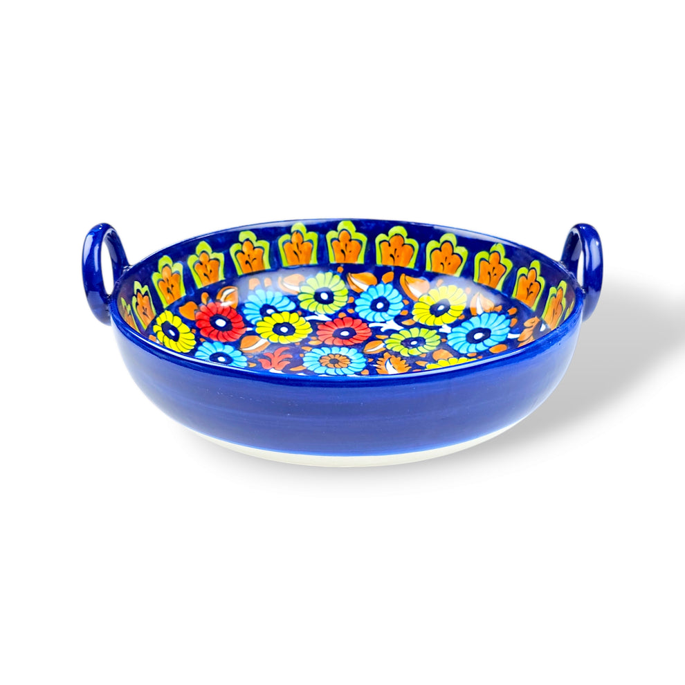 Jungle Flower Ceramic Large Karahi