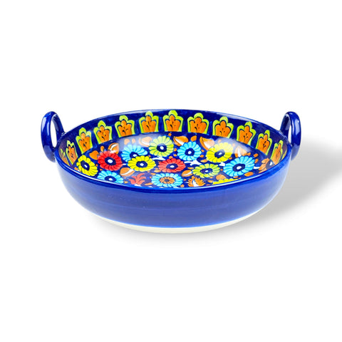 Jungle Flower Ceramic Large Karahi