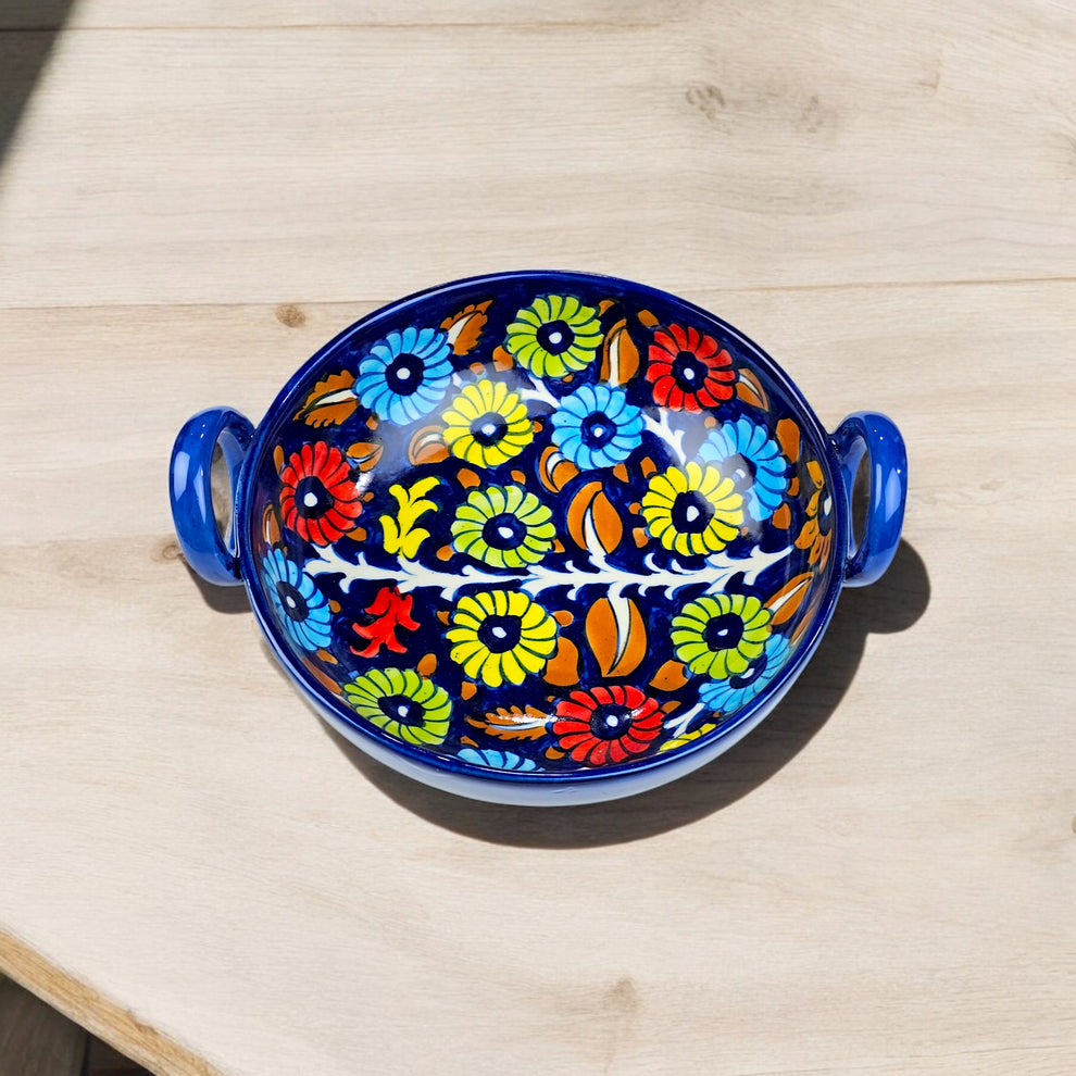 Jungle Flower Ceramic Small Karahi