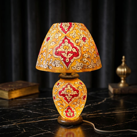 Multani Floral Pattern Lamp – Luxury Artisan Table Lamp