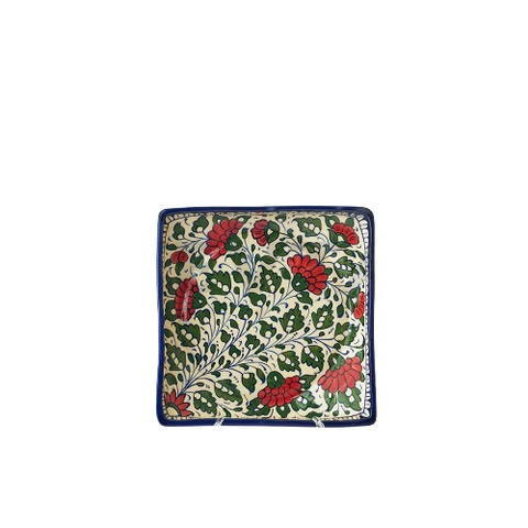 Handmade Ceramic Square Plate (MC-1)
