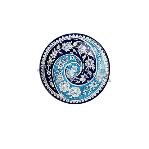 Decorative Plate (Iznik Art in Blue)