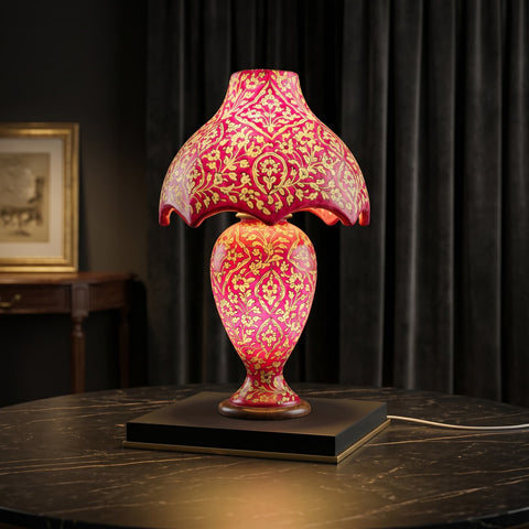 Floral Heritage Table Lamp – Luxury Decorative Lamp