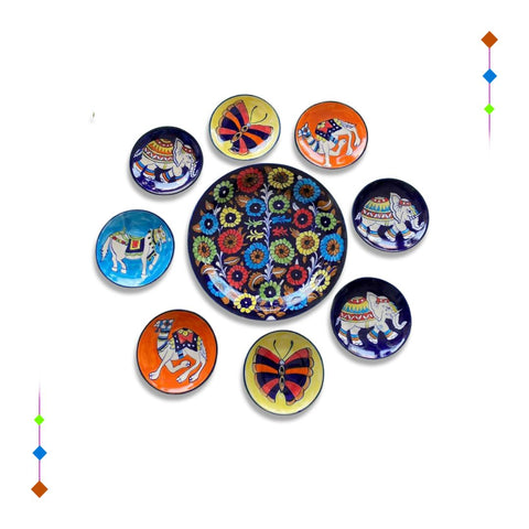 Traditional Wall Decor Plates Set
