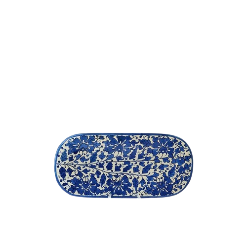 Handmade Ceramic Floral Bread Dish (BC)