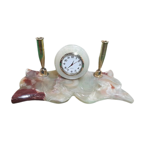 Double Pen Holder Wth Watch