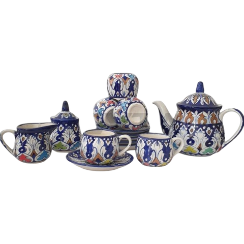 Ceramics Floral Tea Set (MC-II)