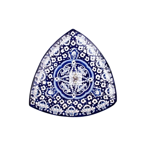 Blue Pottery Triangle Platter – 02