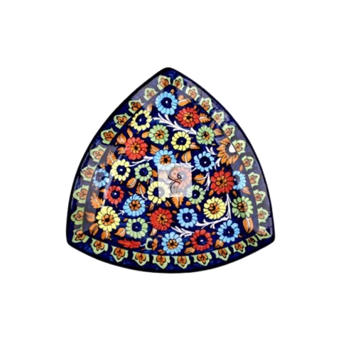 Blue Pottery Triangle Platter – 04