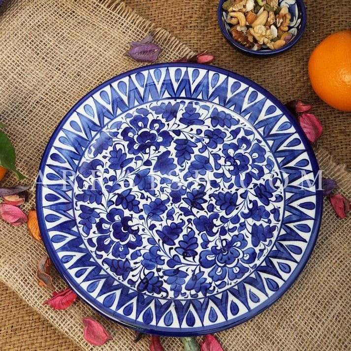 Serina Blue Dinner Plate