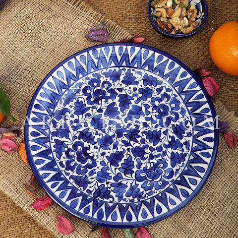 Serina Blue Dinner Plate