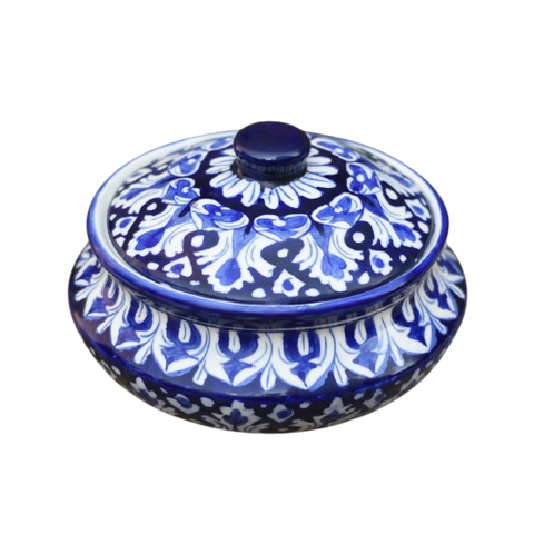 Iconic Blue Handi/Traditional Pot|Blue Pottery