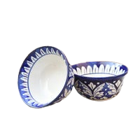 Set of 2 Classic Blue Bowls